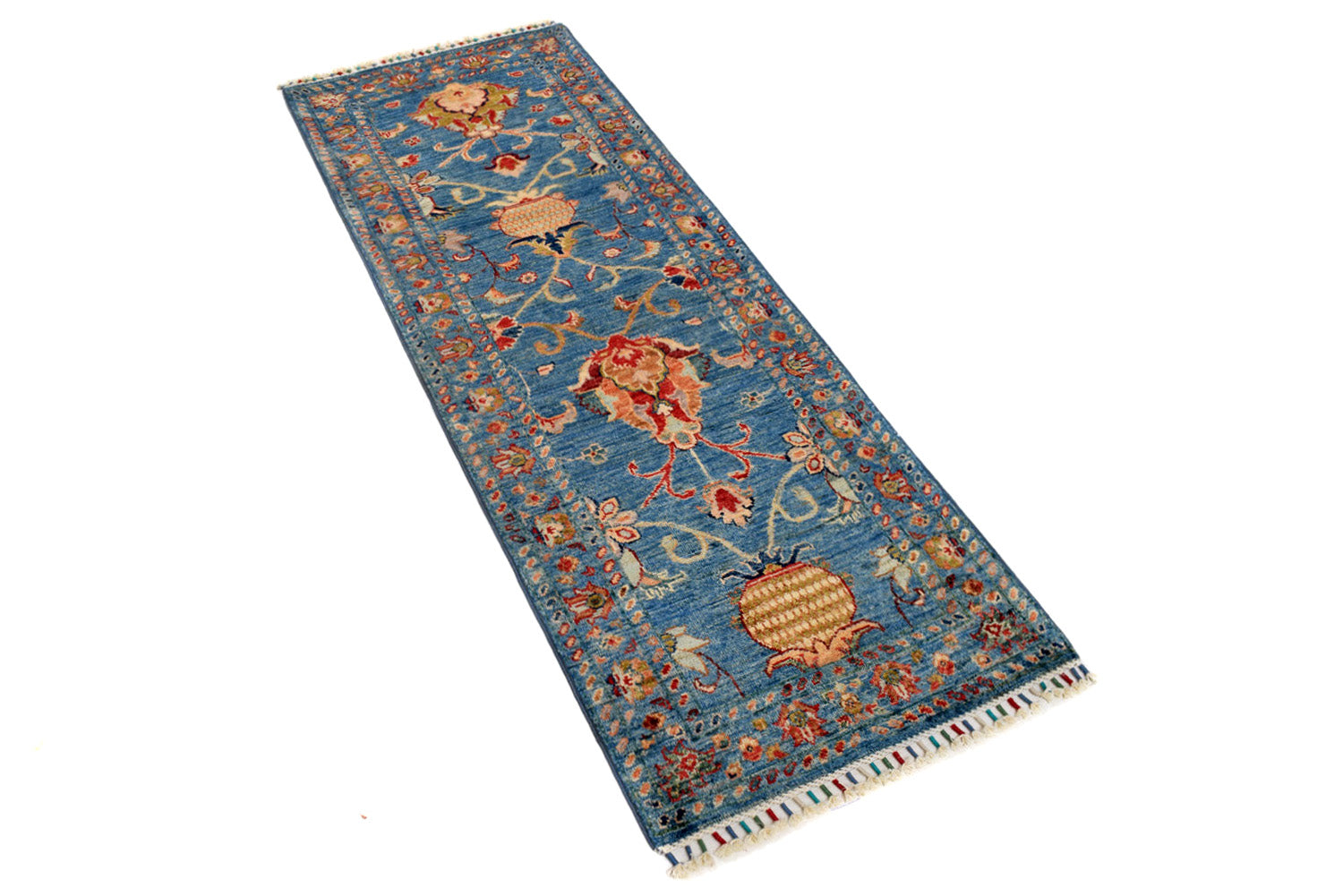 Sultani Blue Rug PC 54320 - 1.82m X 0.65m