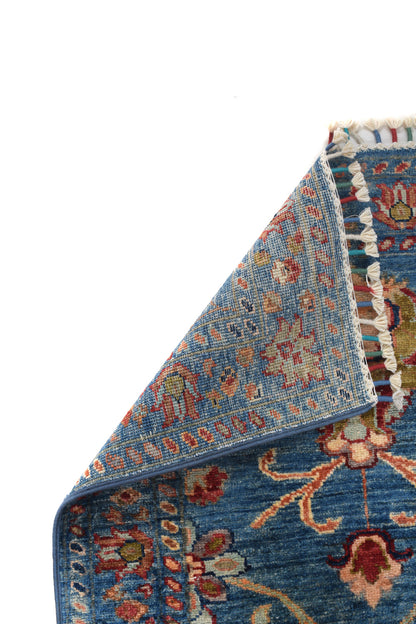 Sultani Blue Rug PC 54320 - 1.82m X 0.65m
