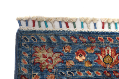 Sultani Blue Rug PC 54320 - 1.82m X 0.65m