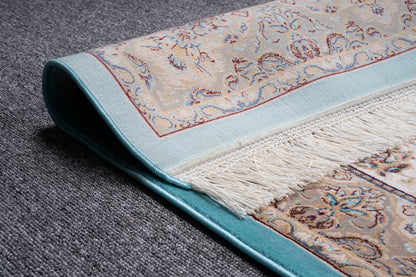 Abedeh Turquoise Rug