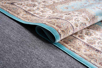 Abedeh Turquoise Rug