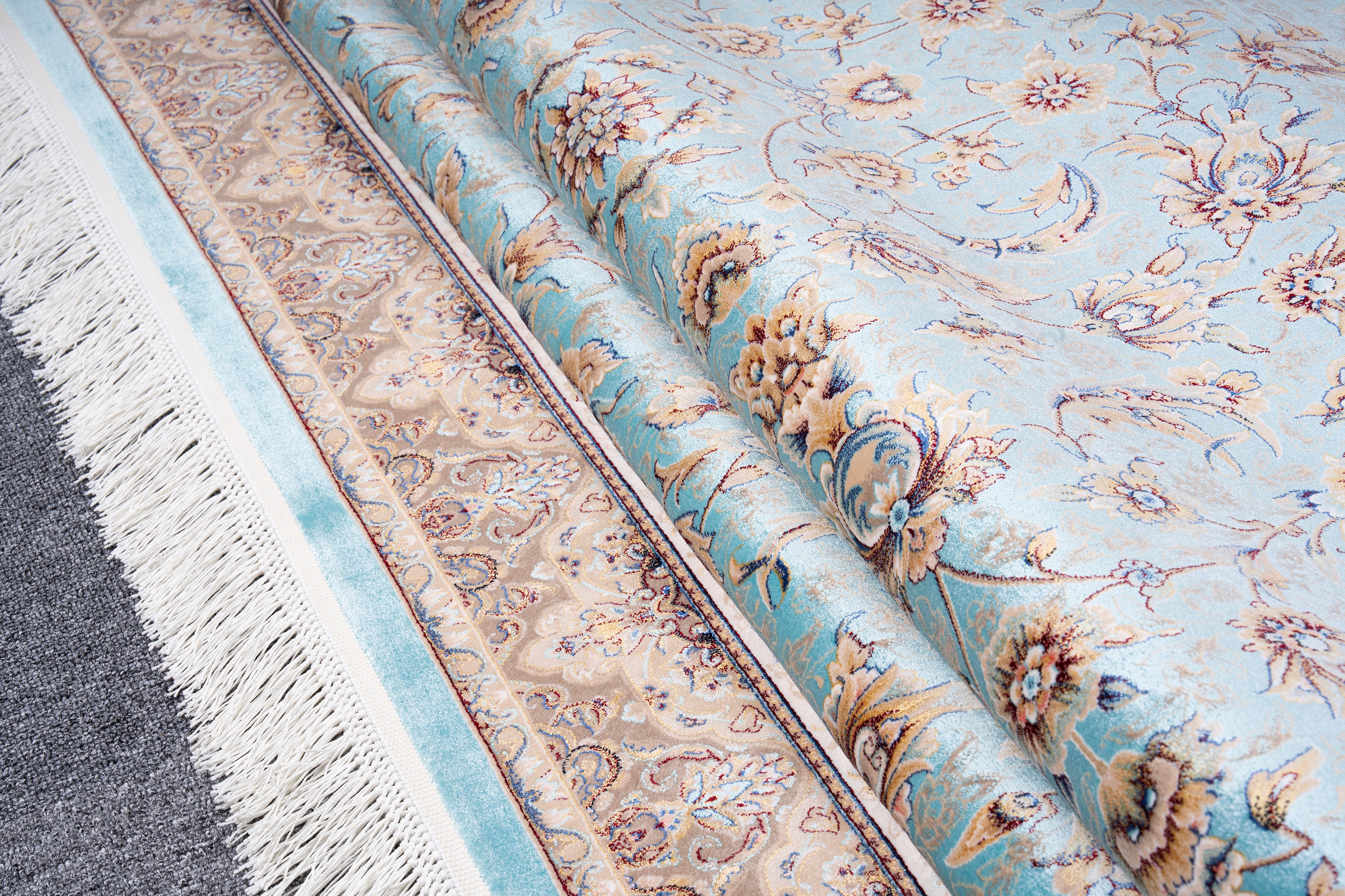 Abedeh Turquoise Rug