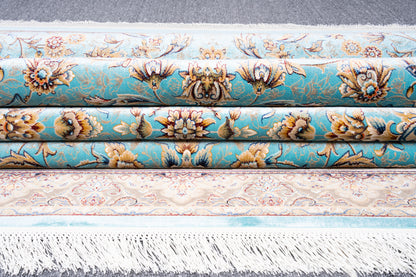 Abedeh Turquoise Rug