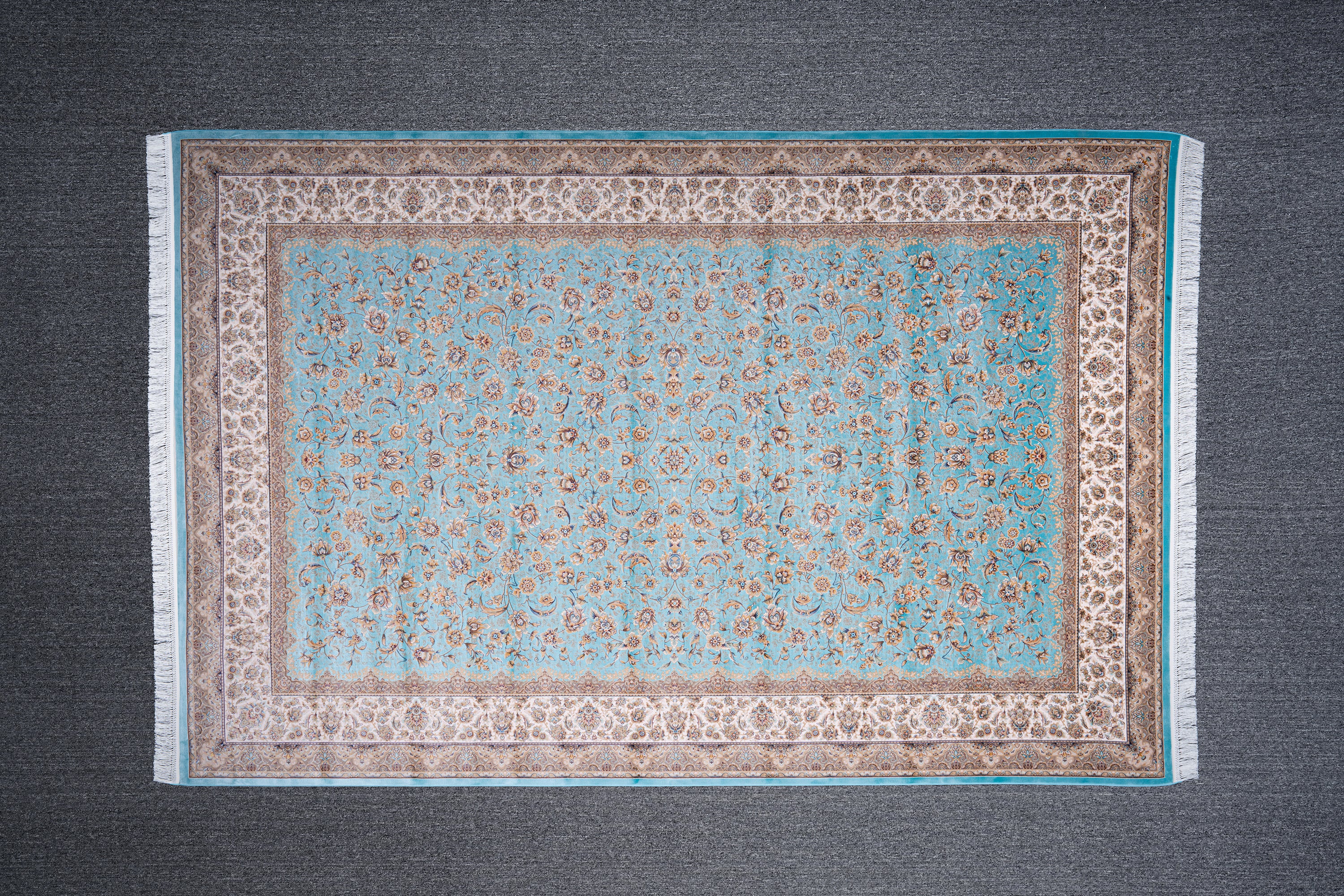 Abedeh Turquoise Rug
