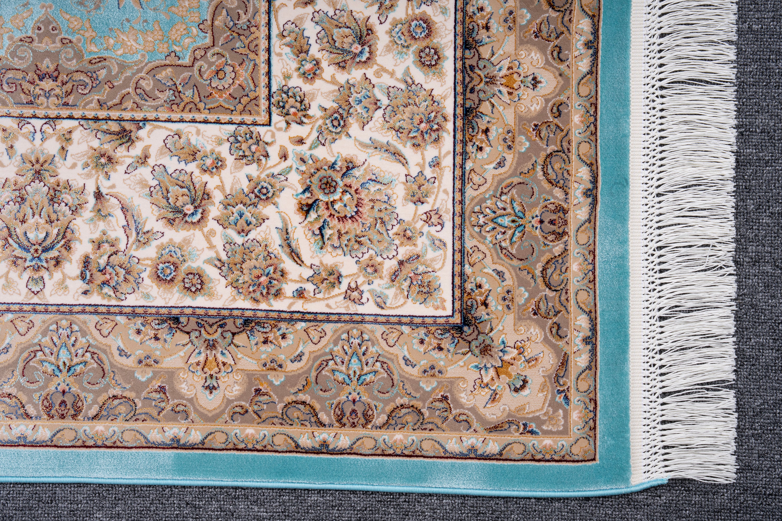 Abedeh Turquoise Rug