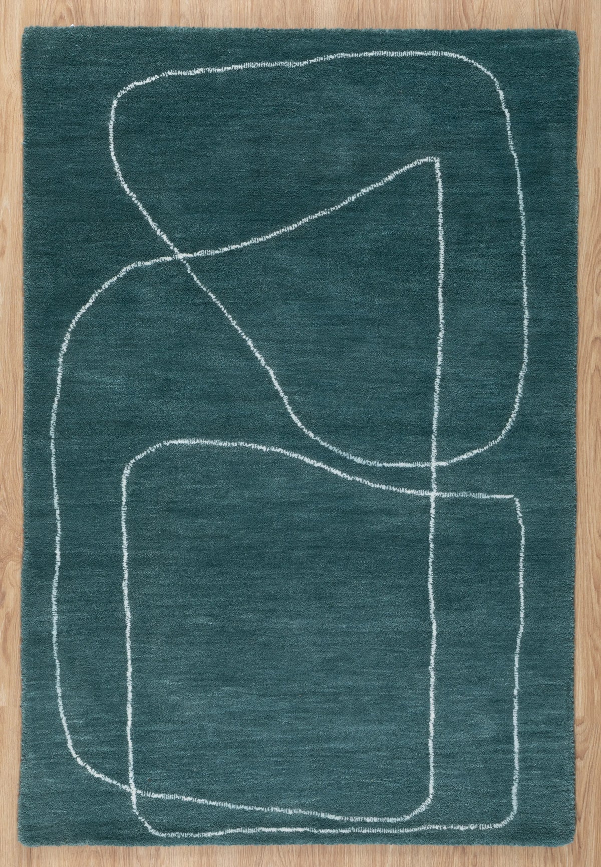 Devonshire Affon Teal Rug