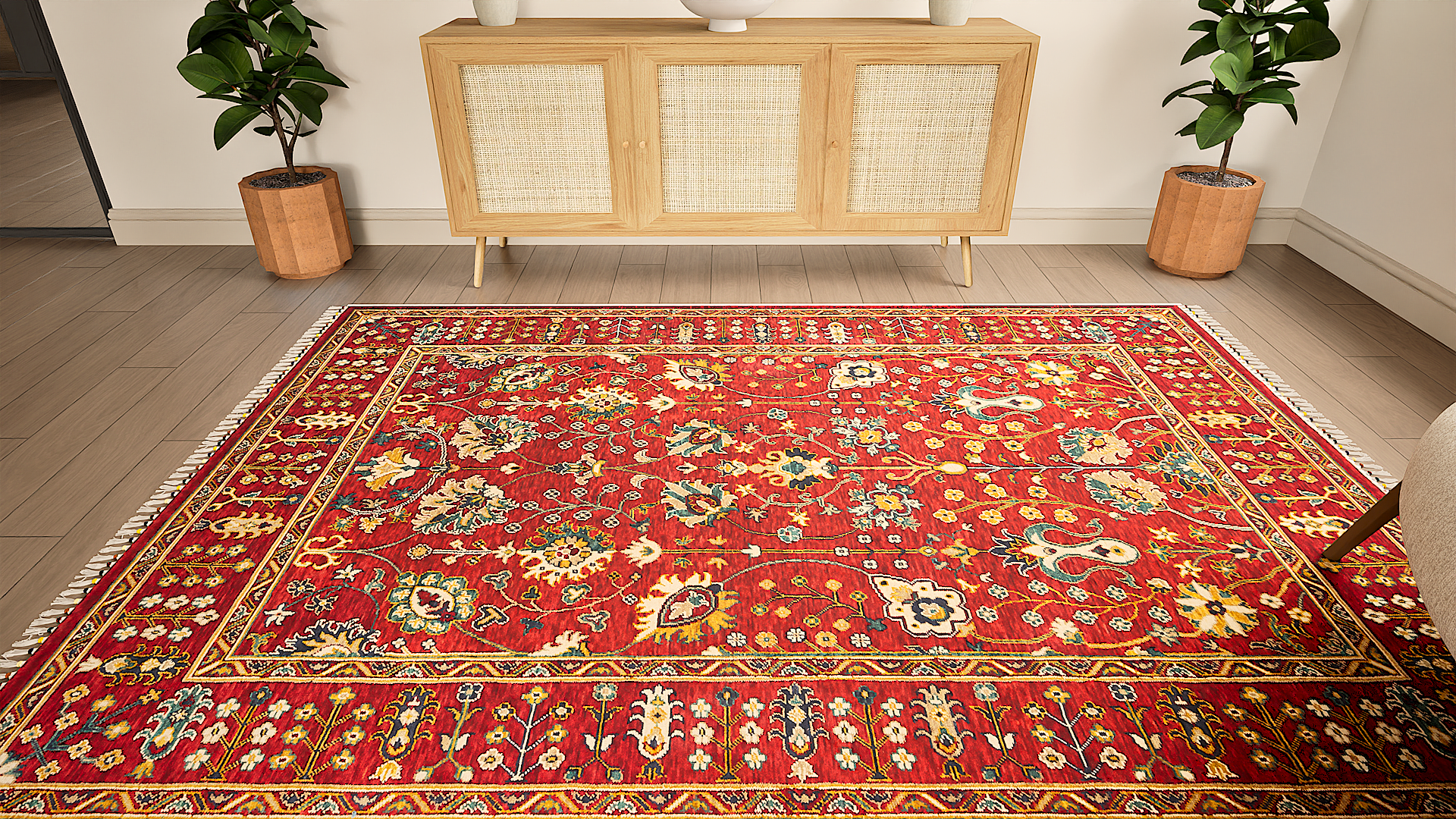 Amiri Sultani Red Rug