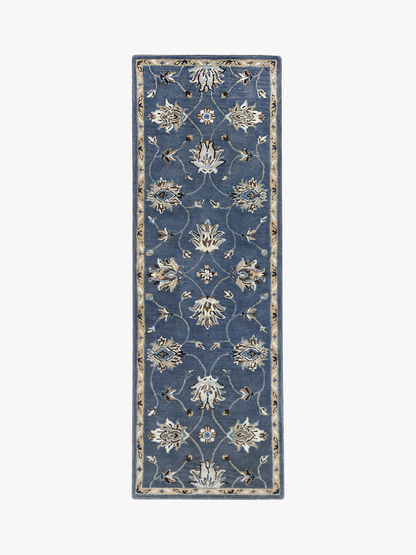 Sarnath Blue Runner Rug
