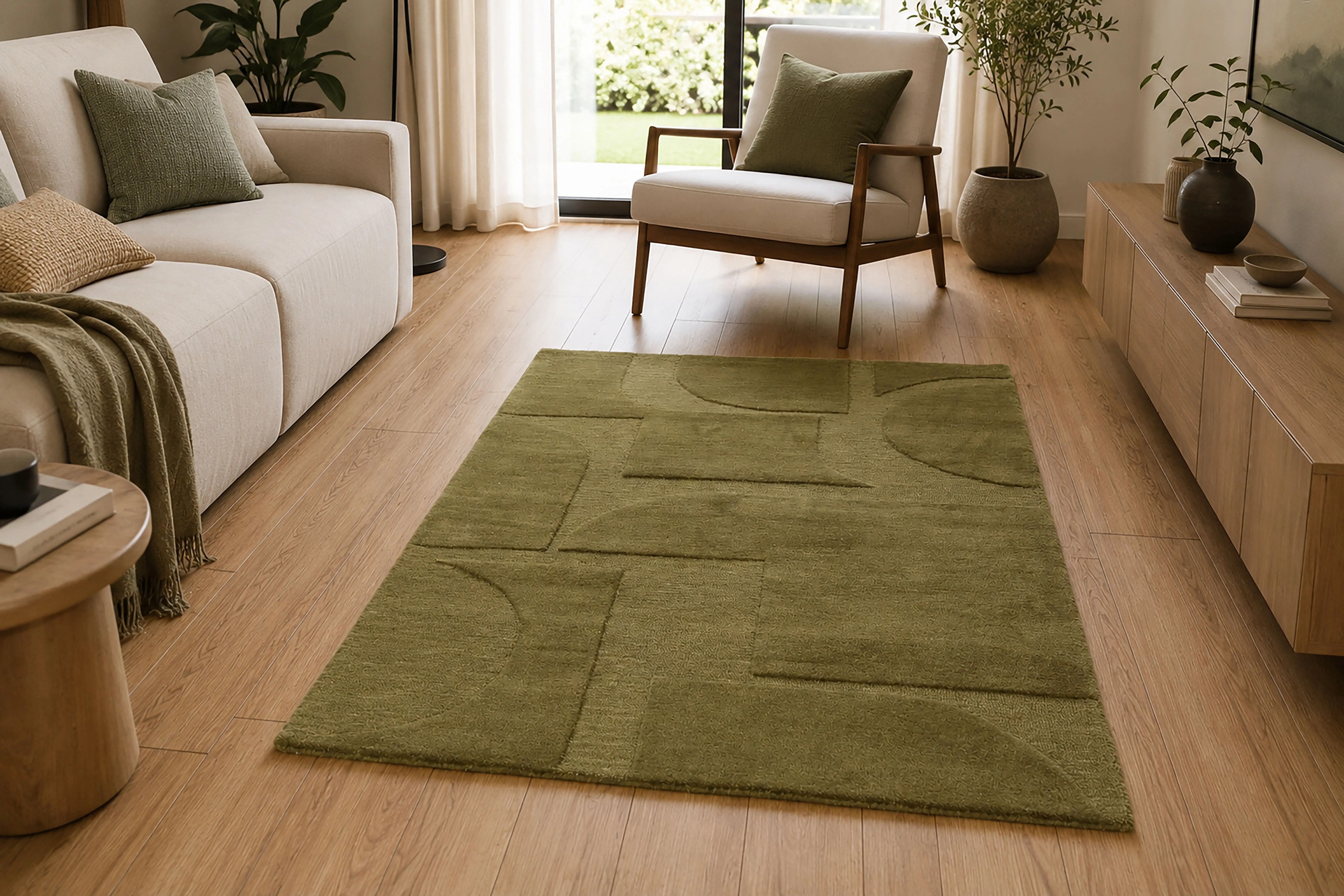 Devonshire Dibon Green Rug