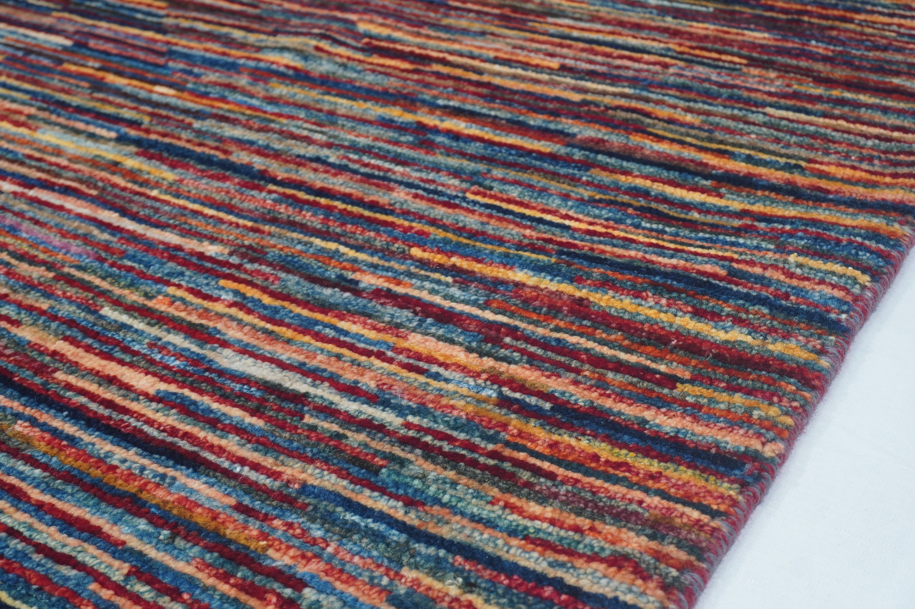 Stripe Gabbeh Multi Rug PC 52985 - 1.98m X 1.48m