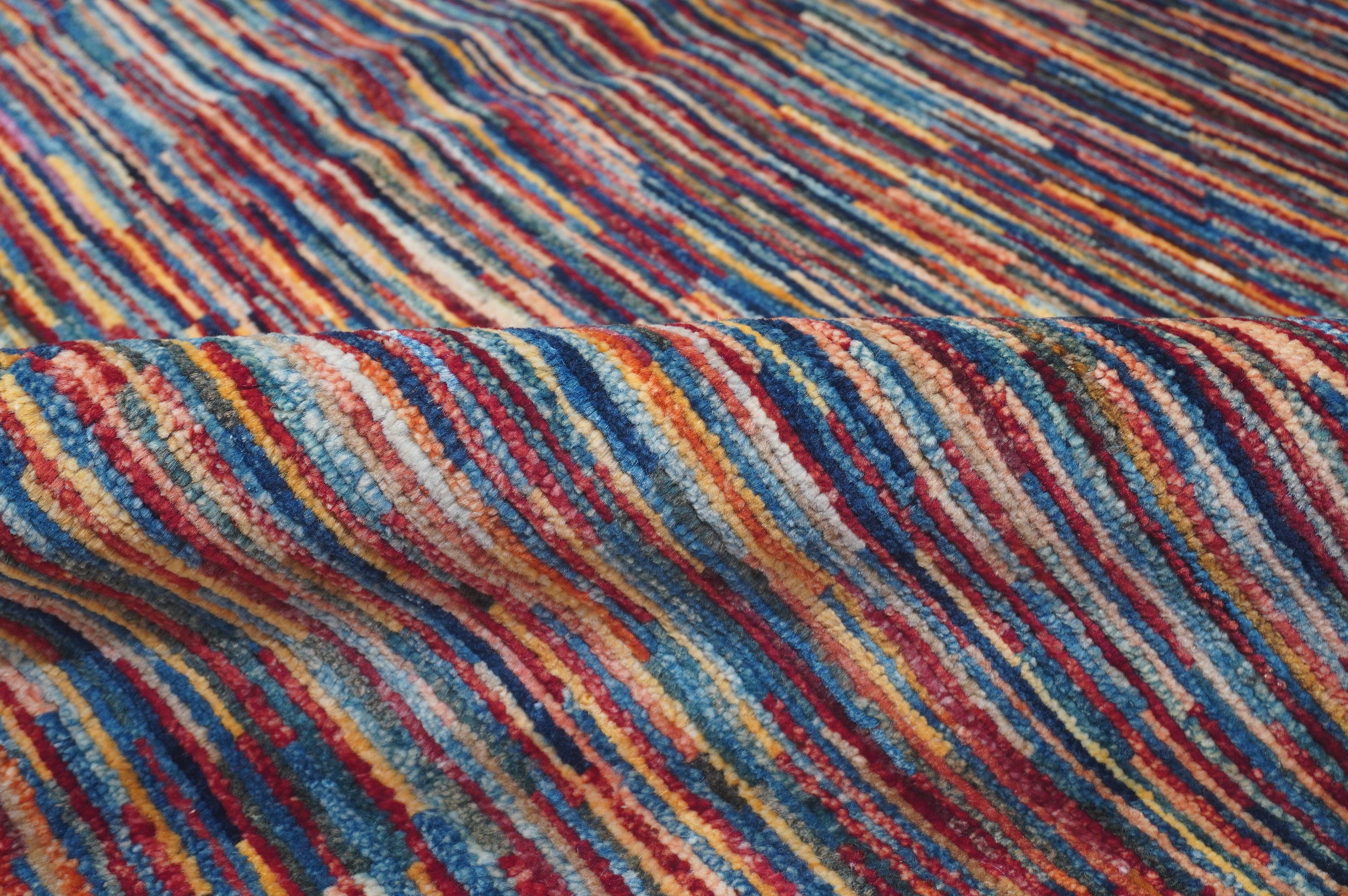 Stripe Gabbeh Multi Rug PC 52985 - 1.98m X 1.48m