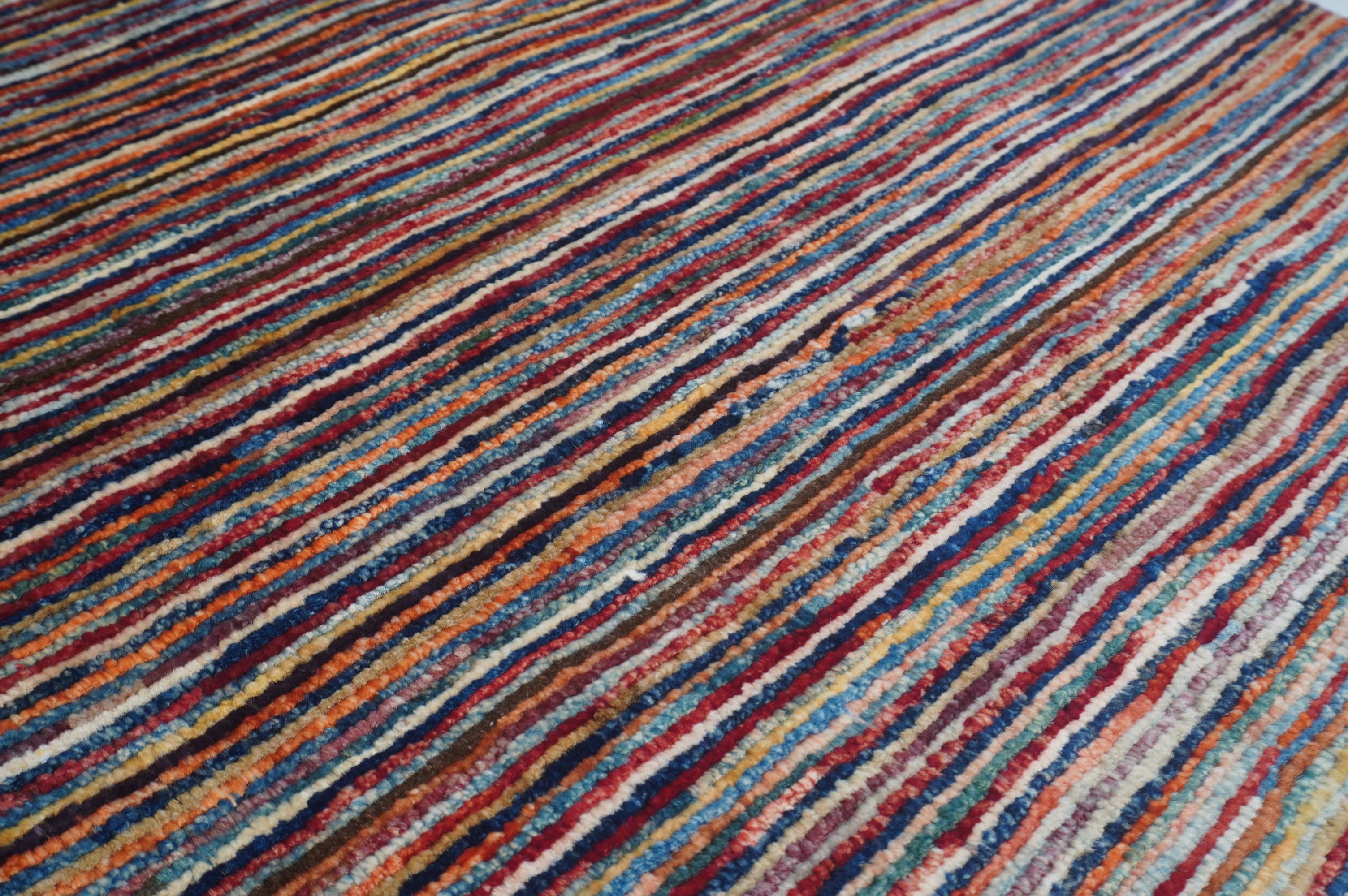 Stripe Gabbeh Multi Rug PC 52986 - 1.98m X 1.48m
