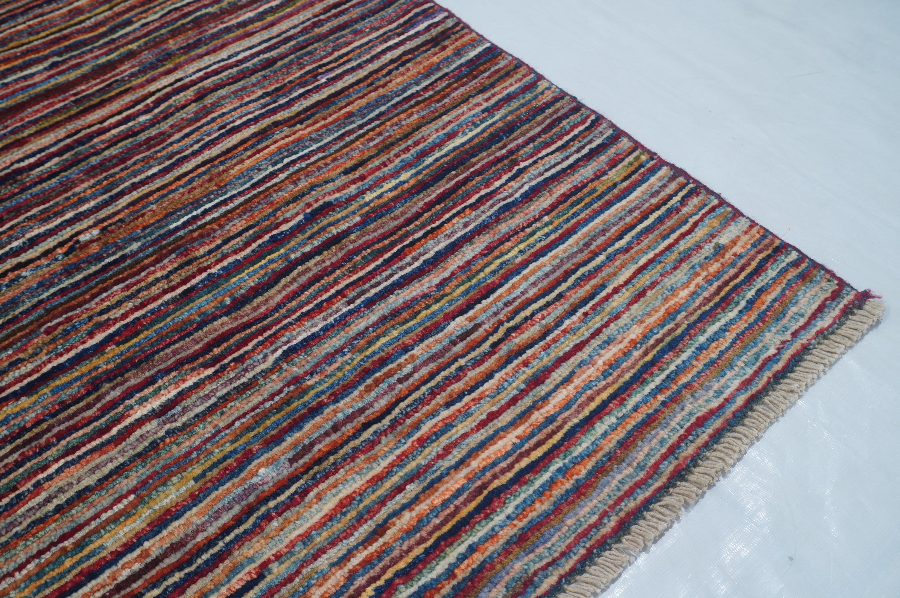 Stripe Gabbeh Multi Rug PC 52986 - 1.98m X 1.48m