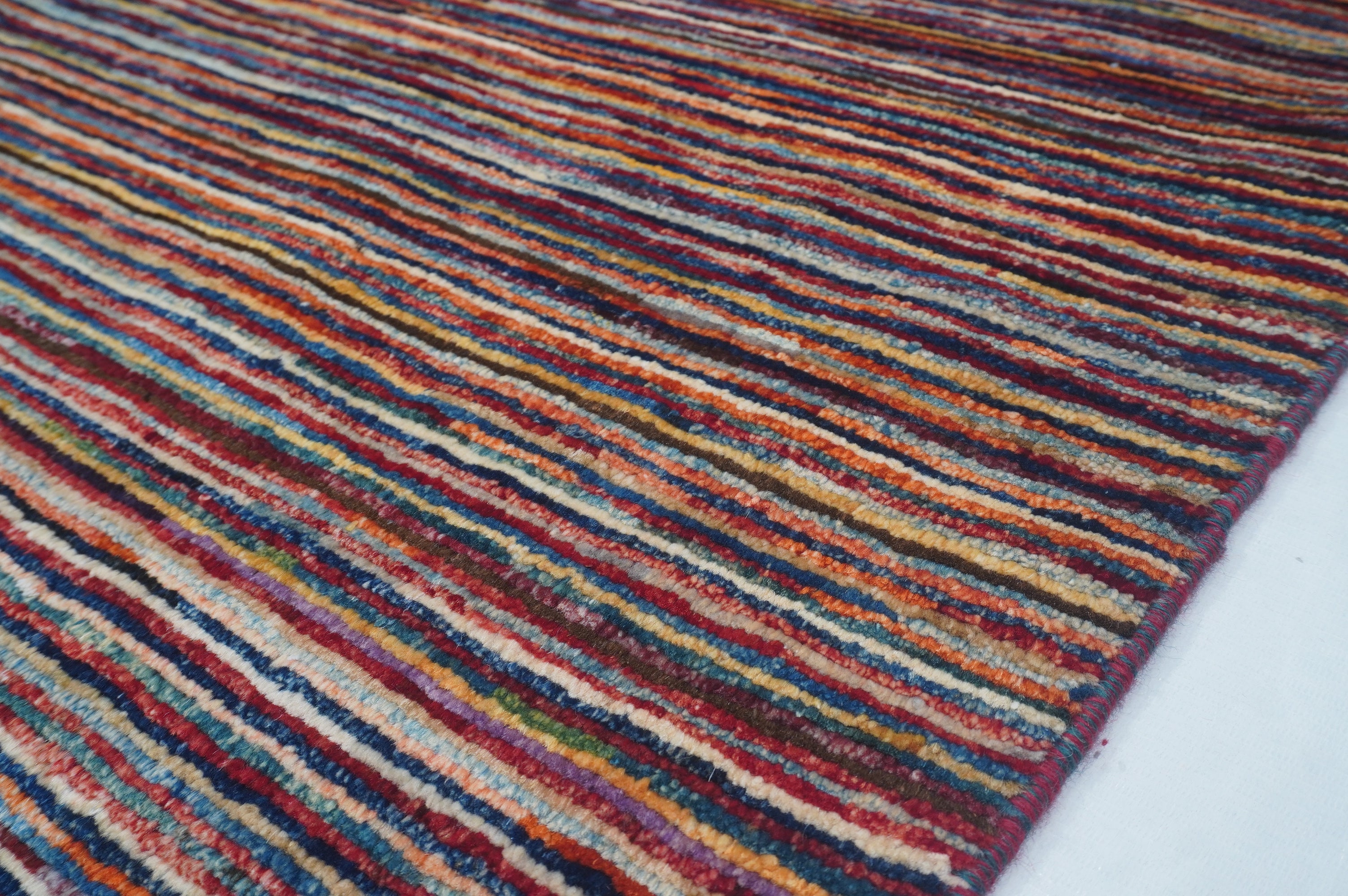 Stripe Gabbeh Multi Rug PC 52986 - 1.98m X 1.48m