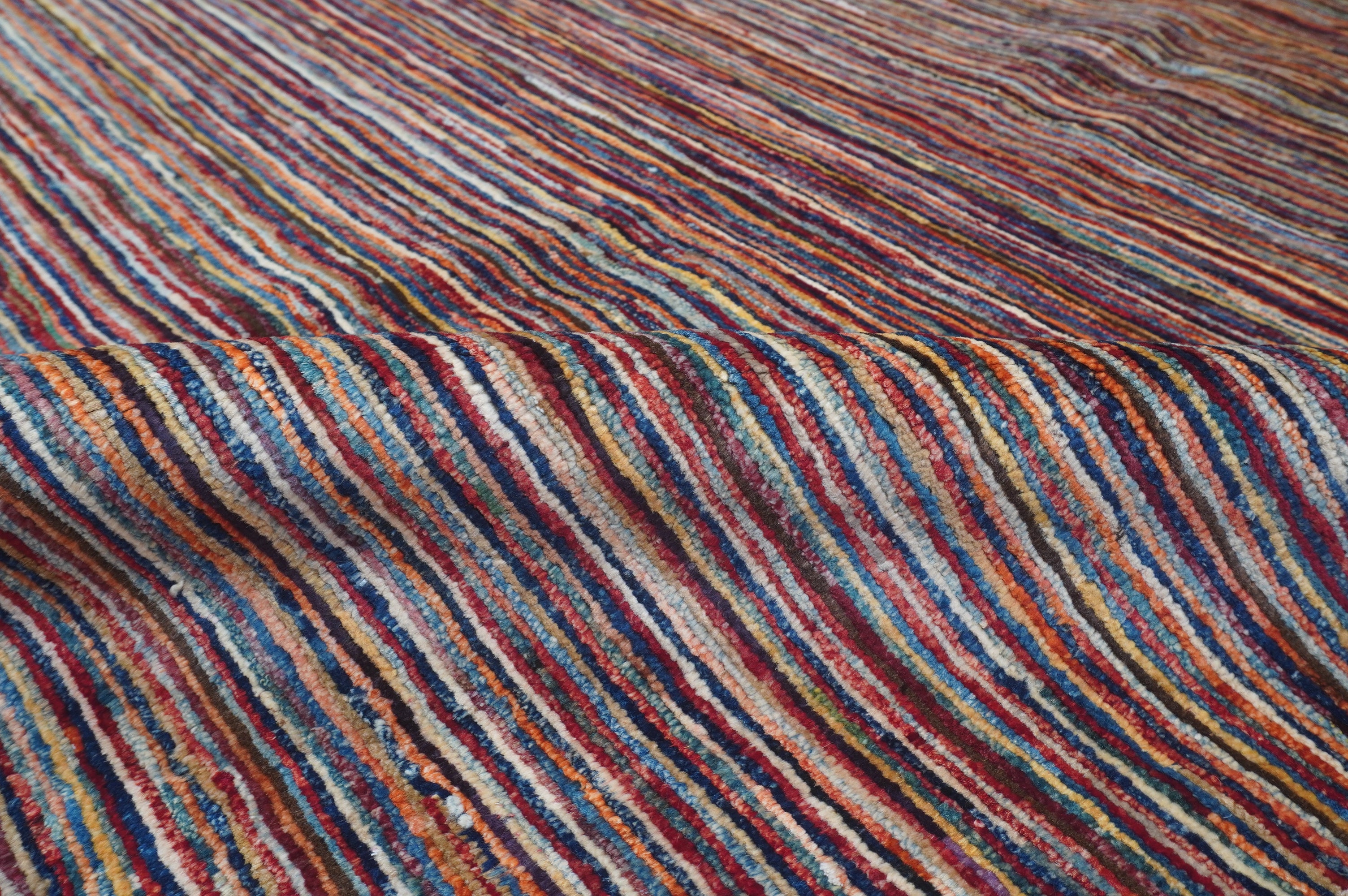 Stripe Gabbeh Multi Rug PC 52986 - 1.98m X 1.48m