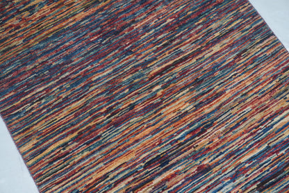 Stripe Gabbeh Multi Rug PC 55833 - 1.48m X 1.01m