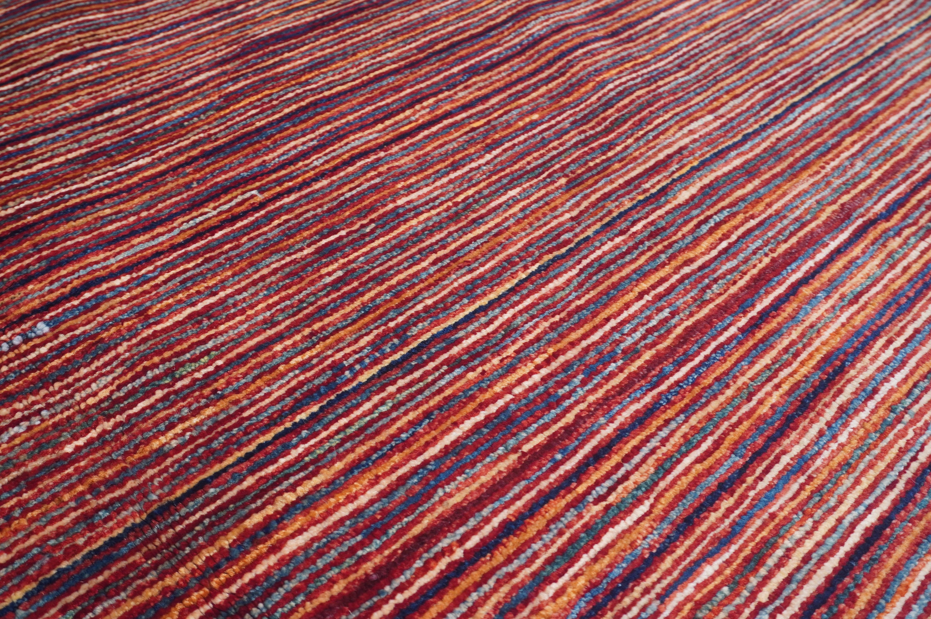 Stripe Gabbeh Multi Rug PC 52988 - 1.98m X 1.50m