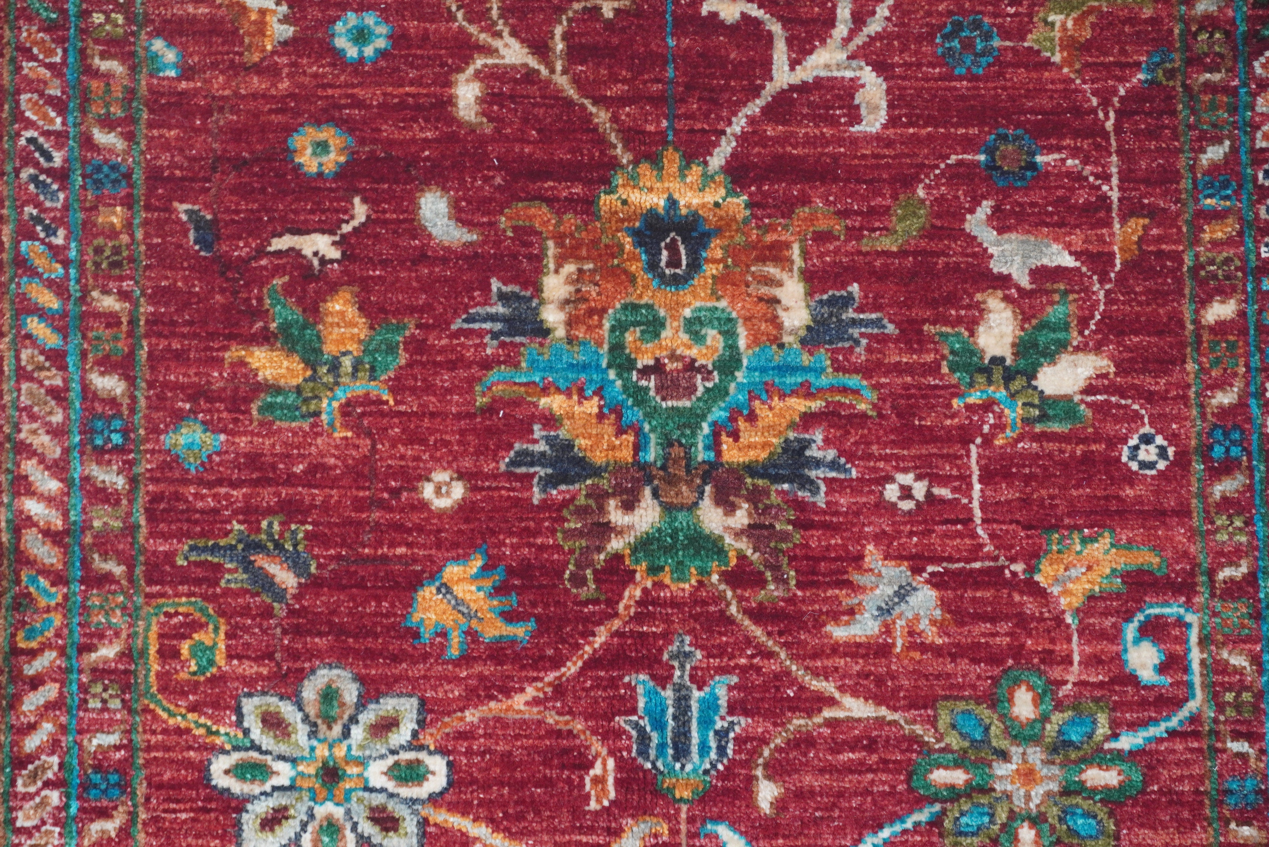 Sultani Red Rug PC 55859 - 1.51m X 1.01m