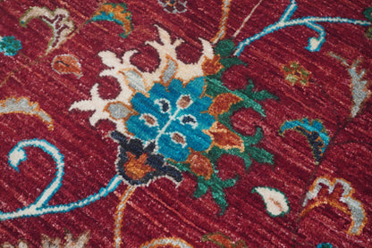 Sultani Red Rug PC 55859 - 1.51m X 1.01m