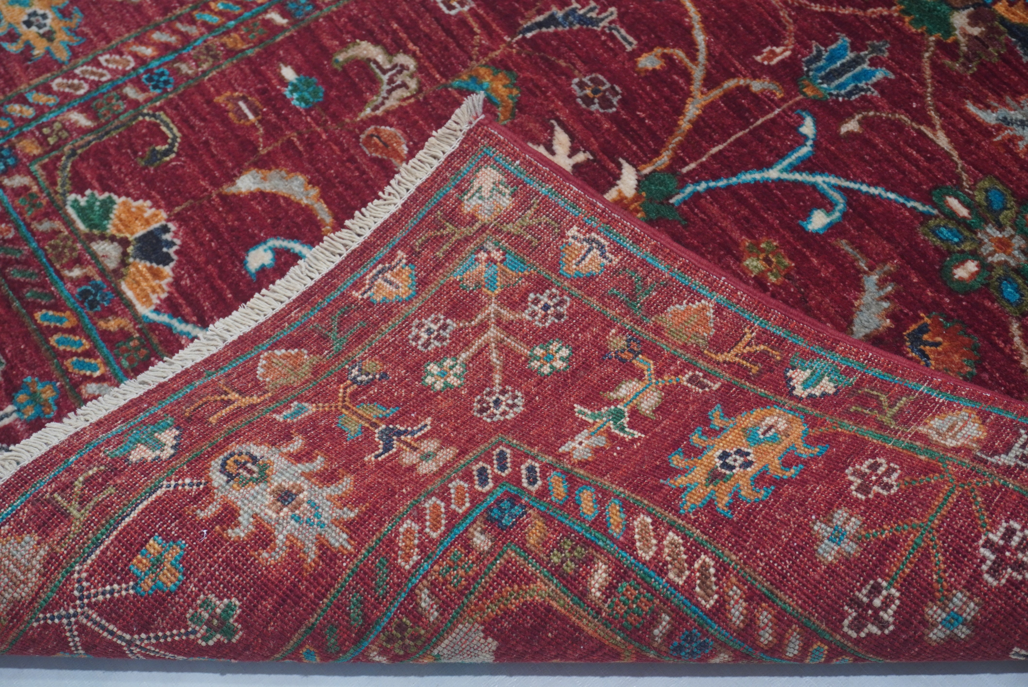 Sultani Red Rug PC 55859 - 1.51m X 1.01m