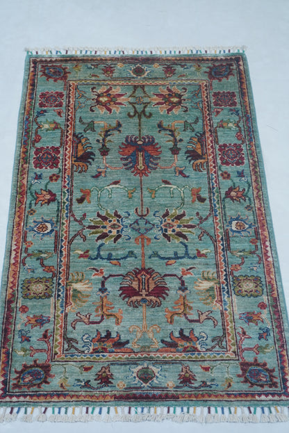 Sultani Blue Rug PC 55865 - 1.20m X 0.80m