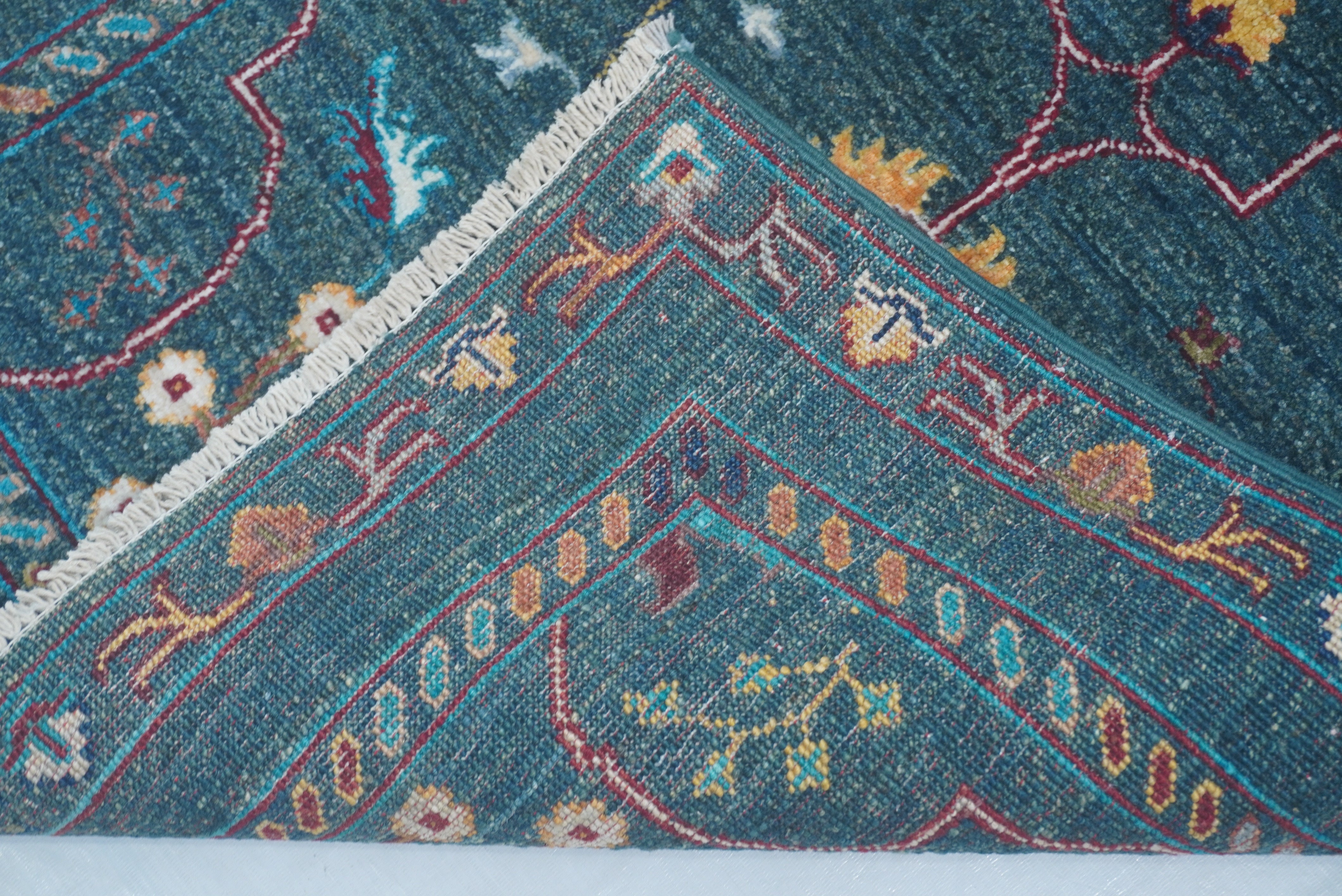 Sultani Green Rug PC 55875 - 1.33m X 0.83m