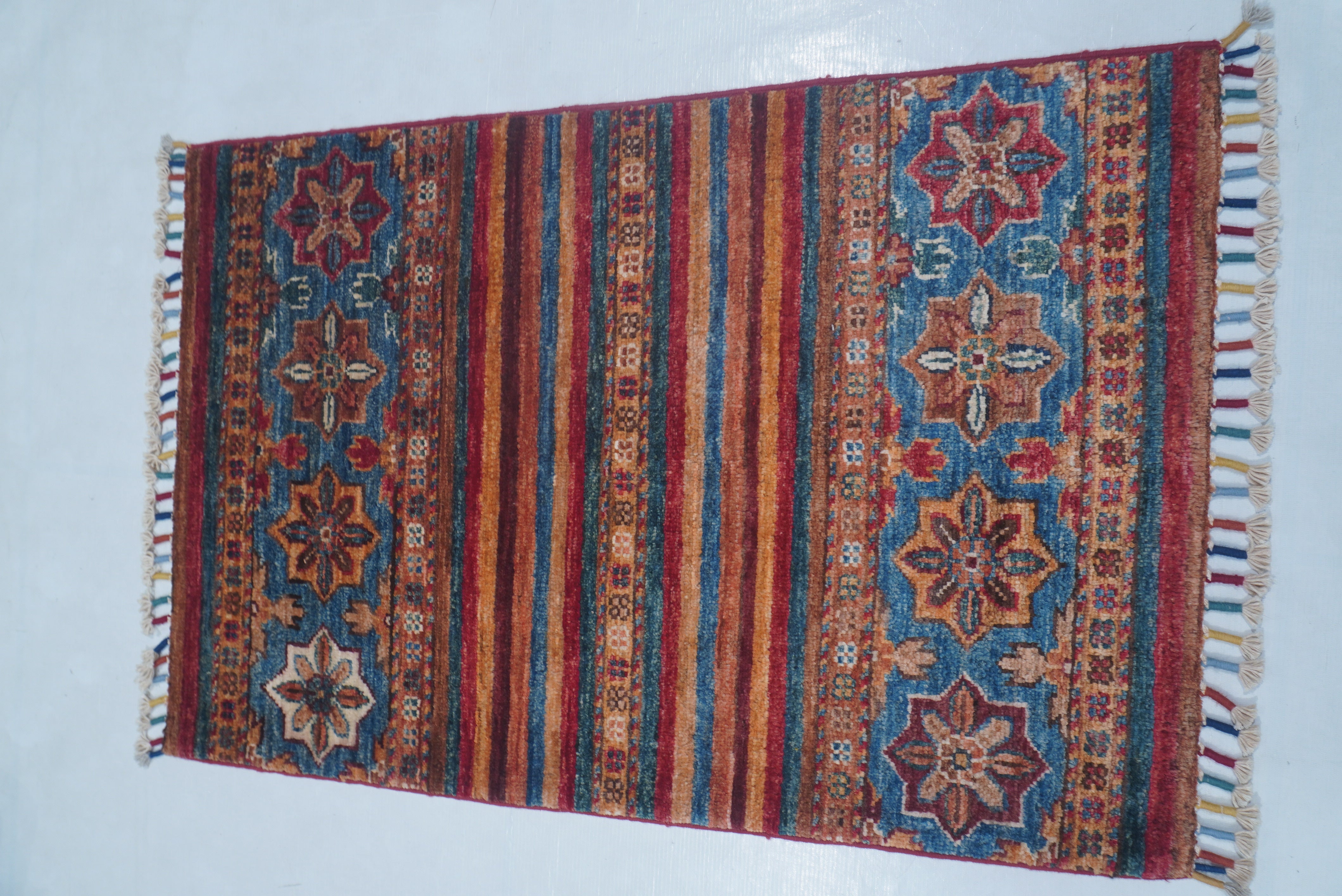 Khurjeen Red Rug PC 55881 - 0.95m X 0.62m