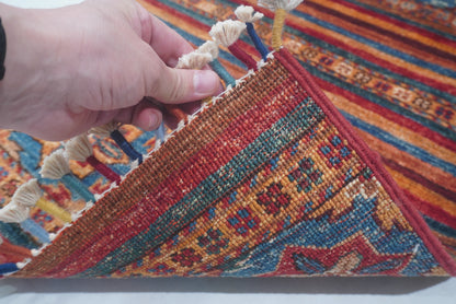 Khurjeen Red Rug PC 55881 - 0.95m X 0.62m