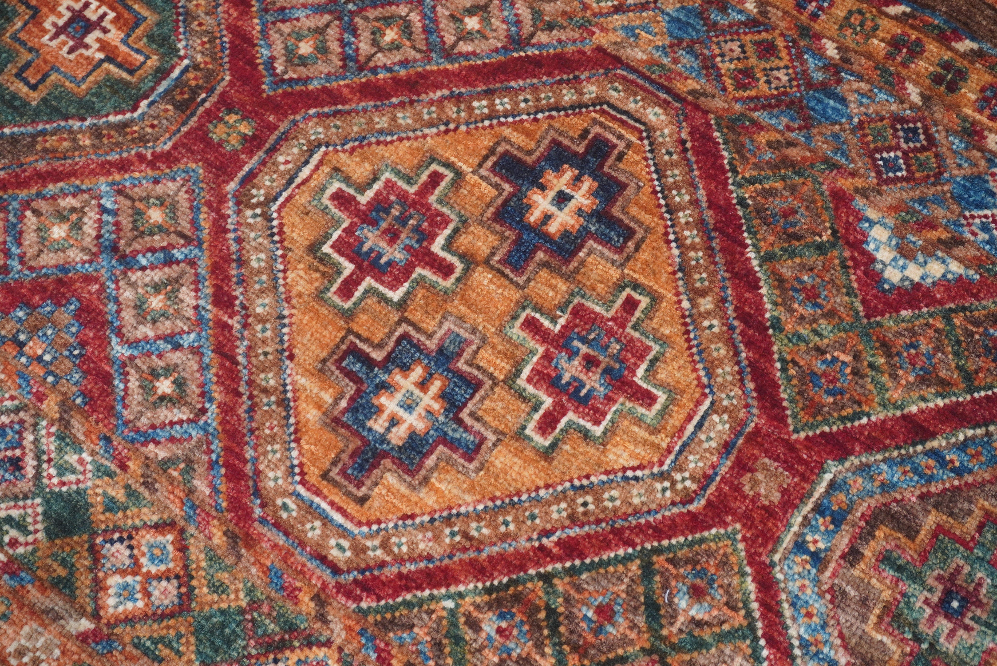 Khurjeen Red Rug PC 55890 - 2.49m X 1.58m