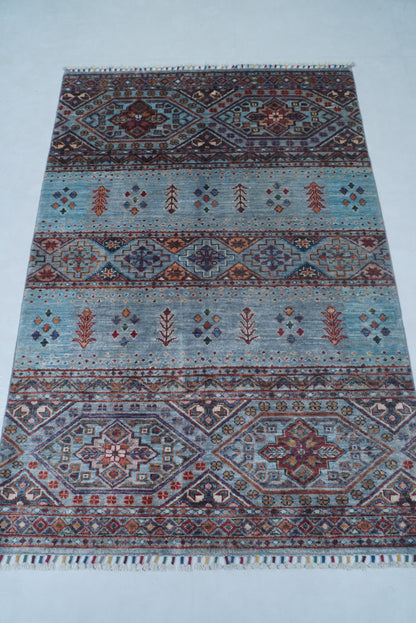 Khurjeen Grey Rug PC 55893 - 1.52m X 1.04m