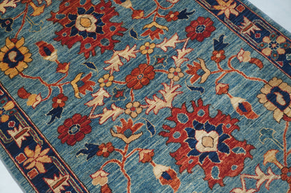 Fine Aryana Blue Rug PC 53063 - 1.49m X 0.99m