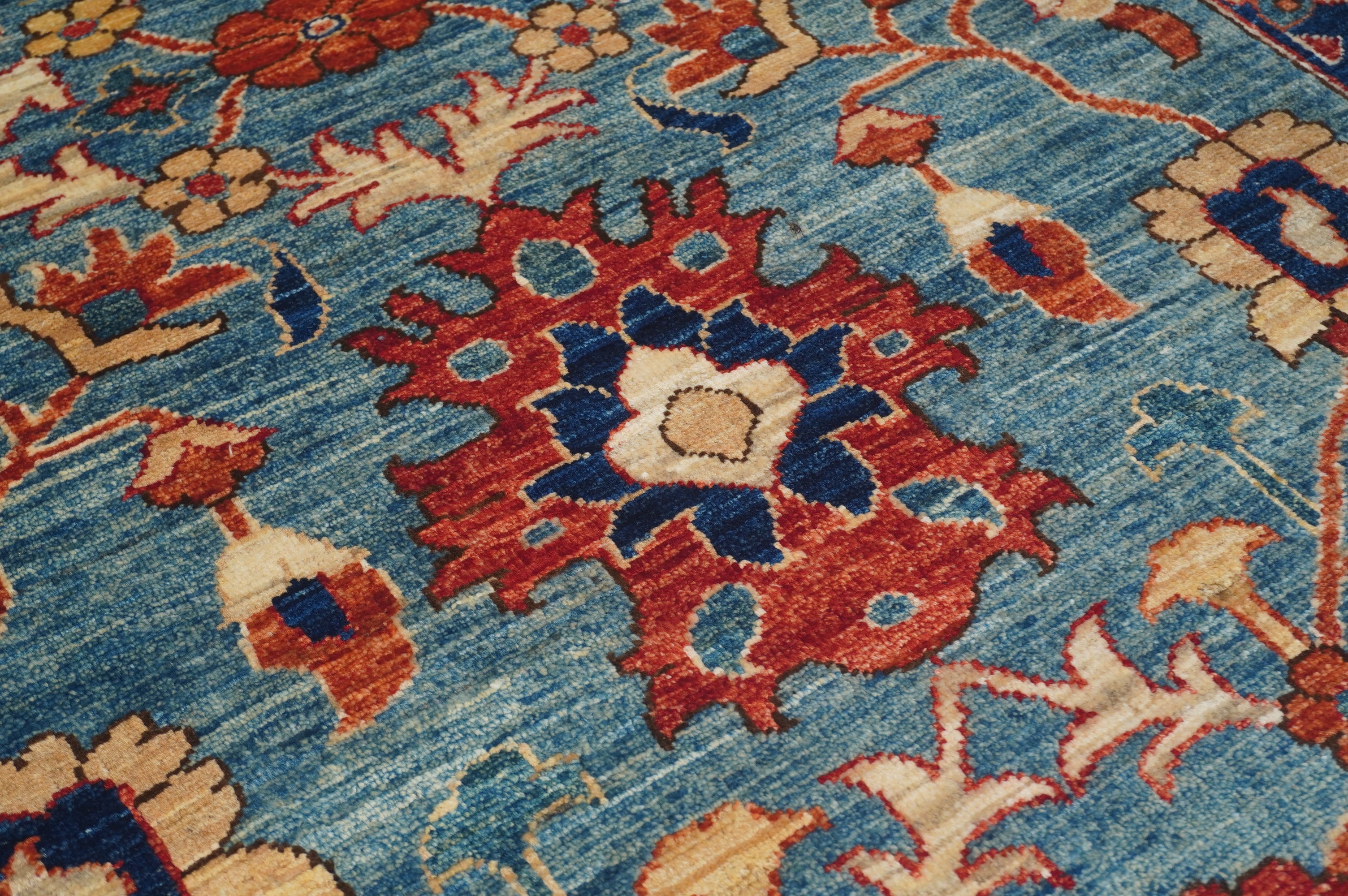 Fine Aryana Blue Rug PC 53063 - 1.49m X 0.99m