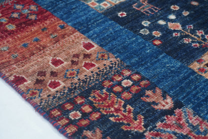 Loribaft Blue Rug PC 53107 - 2.08m X 0.76m