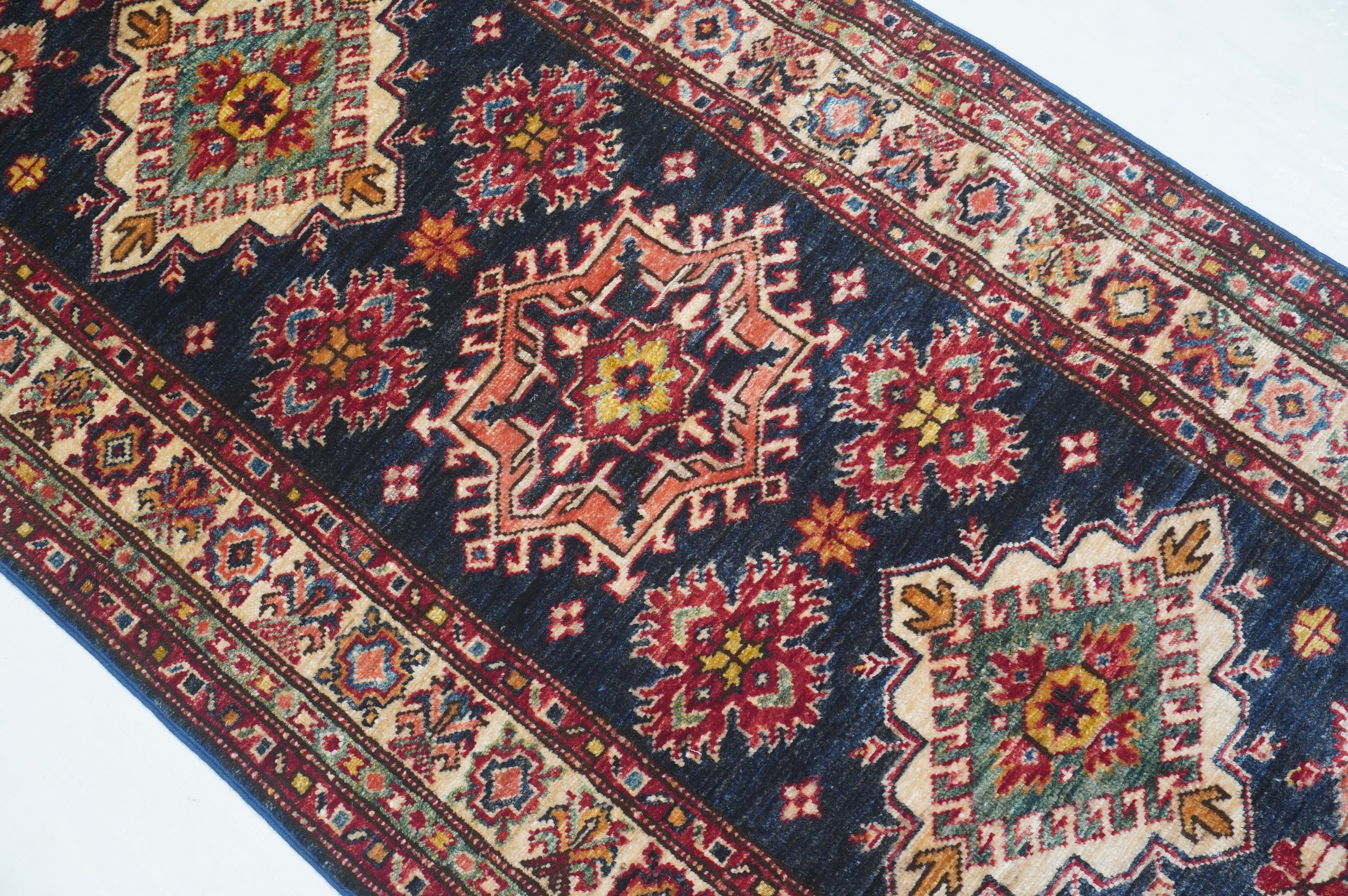 Supreme Kazak Blue Rug PC 53127 - 3.12m X 0.79m