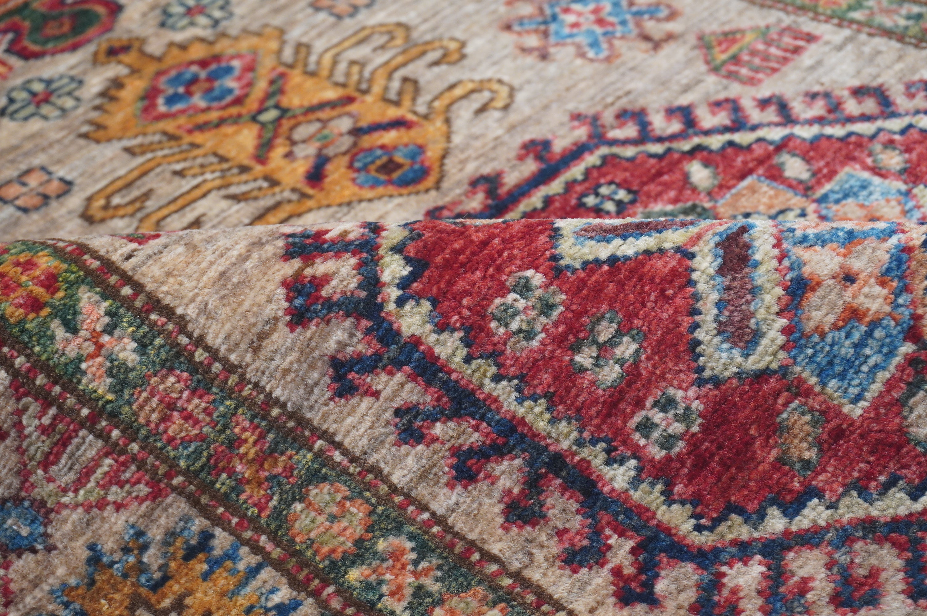 Supreme Kazak Grey Rug PC 53128 - 3.07m X 0.78m