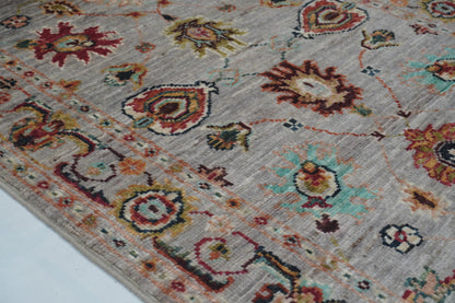 Sultani Grey Rug PC 53251 - 1.78m X 0.62m