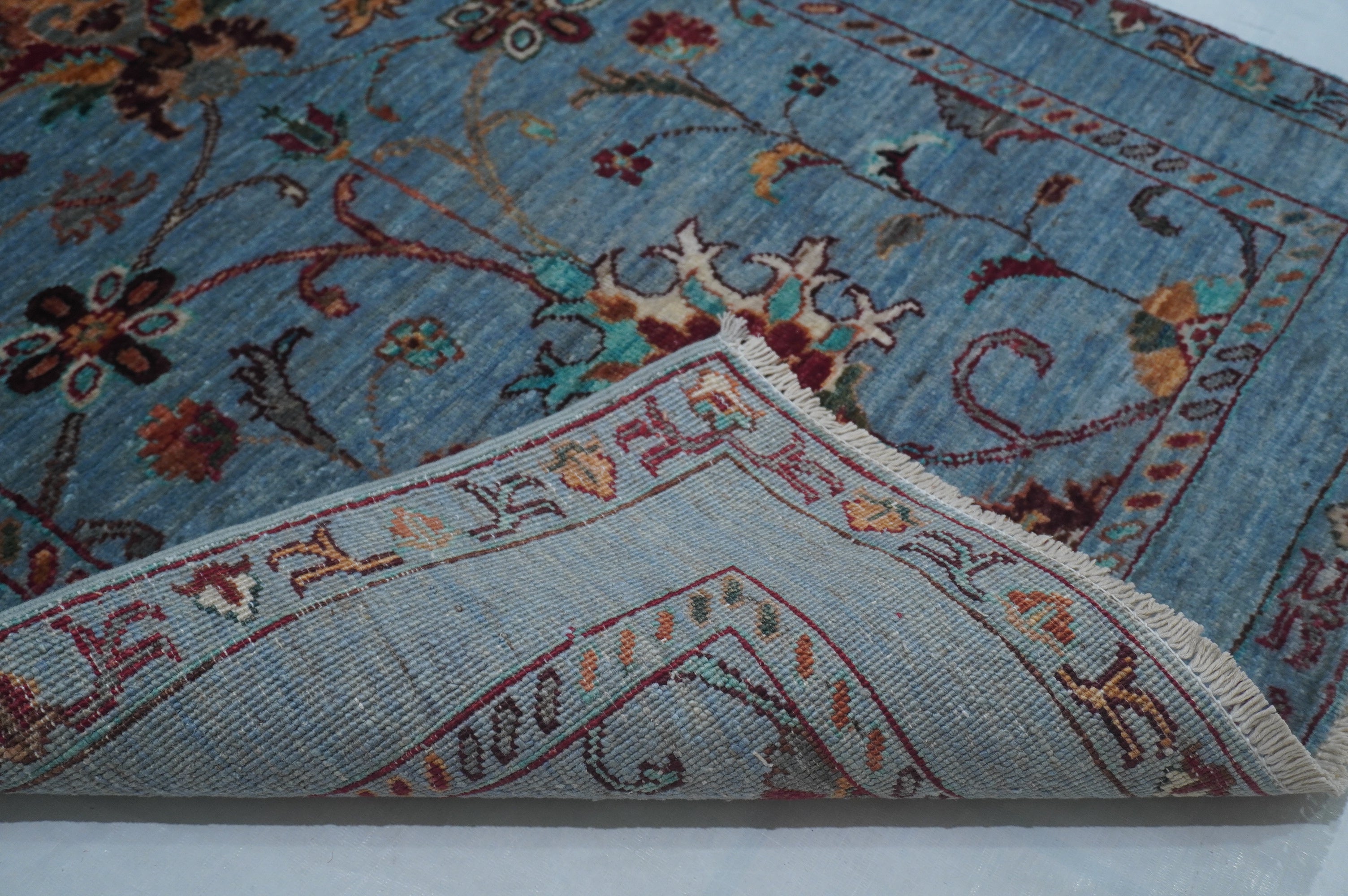 Sultani Blue Rug PC 53299 - 1.25m X 0.87m