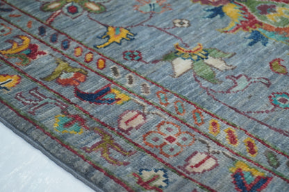 Sultani Grey Rug PC 53308 - 1.25m X 0.84m