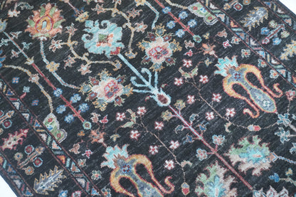 Sultani Black Rug PC 53314 - 1.22m X 0.85m
