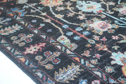 Sultani Black Rug PC 53314 - 1.22m X 0.85m