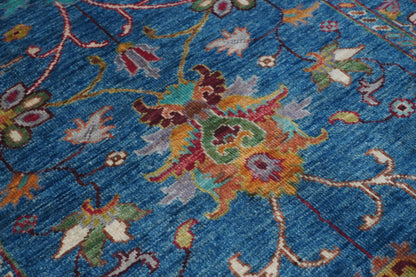 Sultani Blue Rug PC 53320 - 1.20m X 0.83m