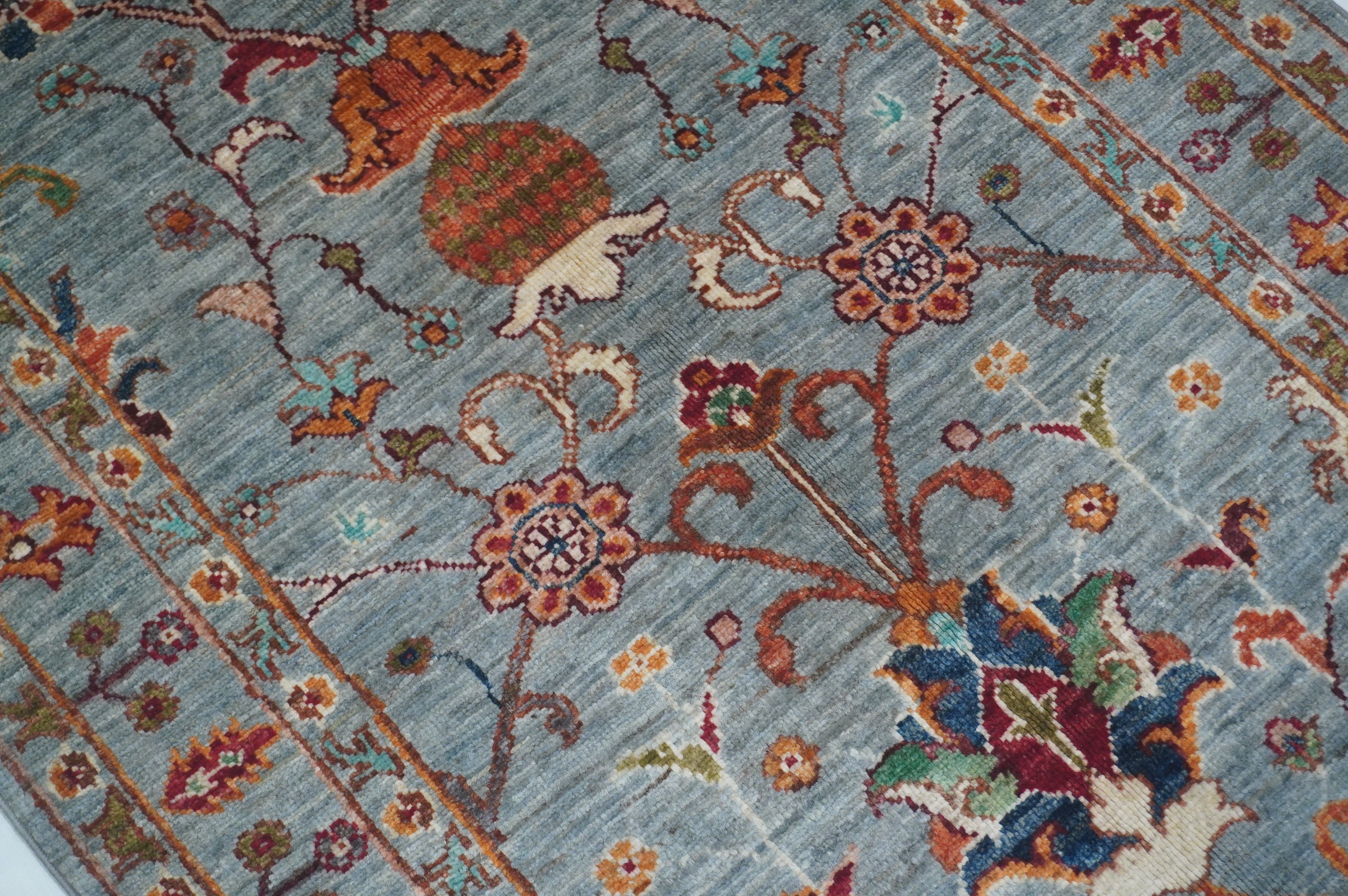 Sultani Grey Rug PC 53324 - 1.30m X 0.81m