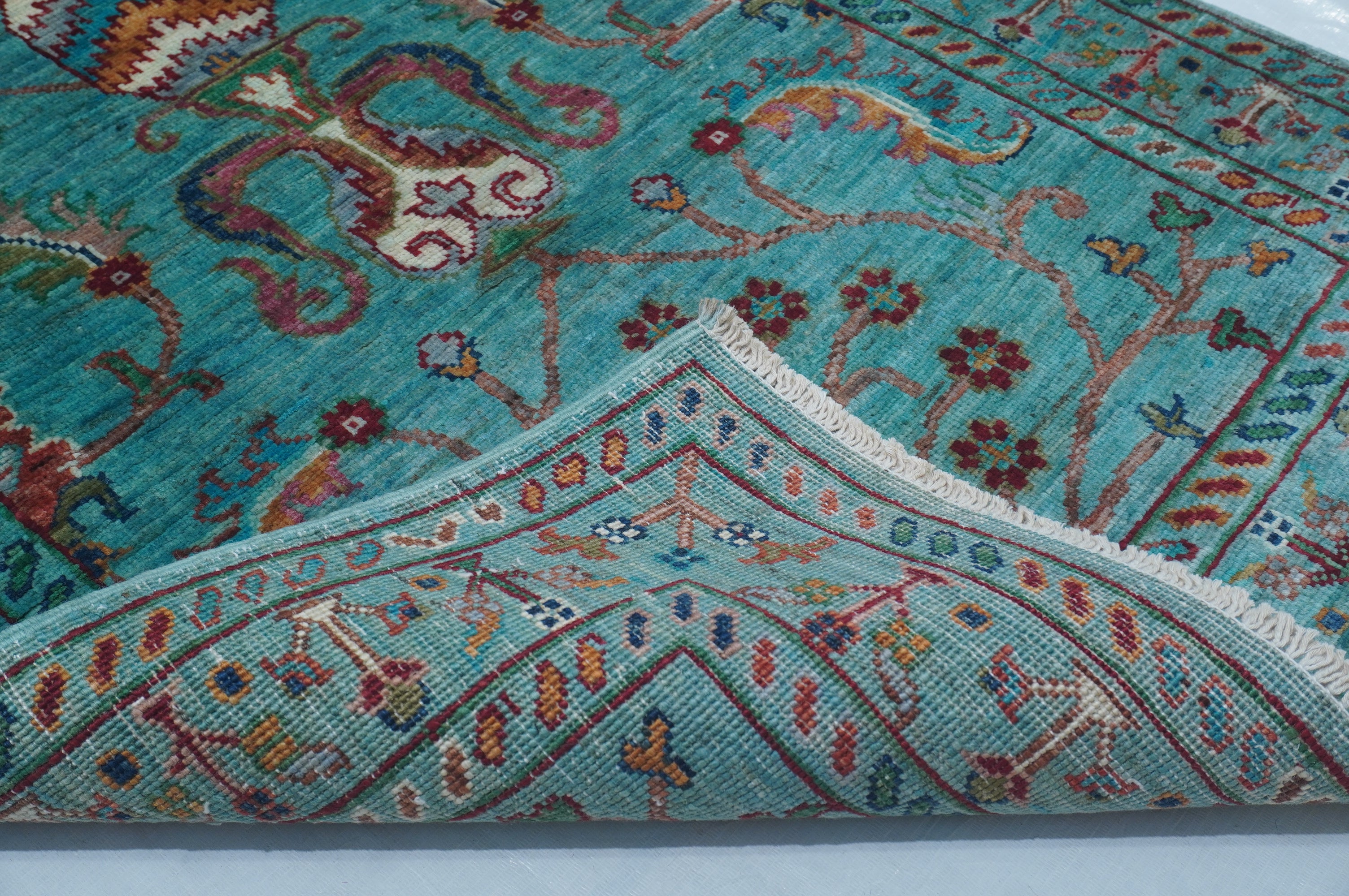Sultani Aqua Rug PC 54718 - 2.52m X 0.81m