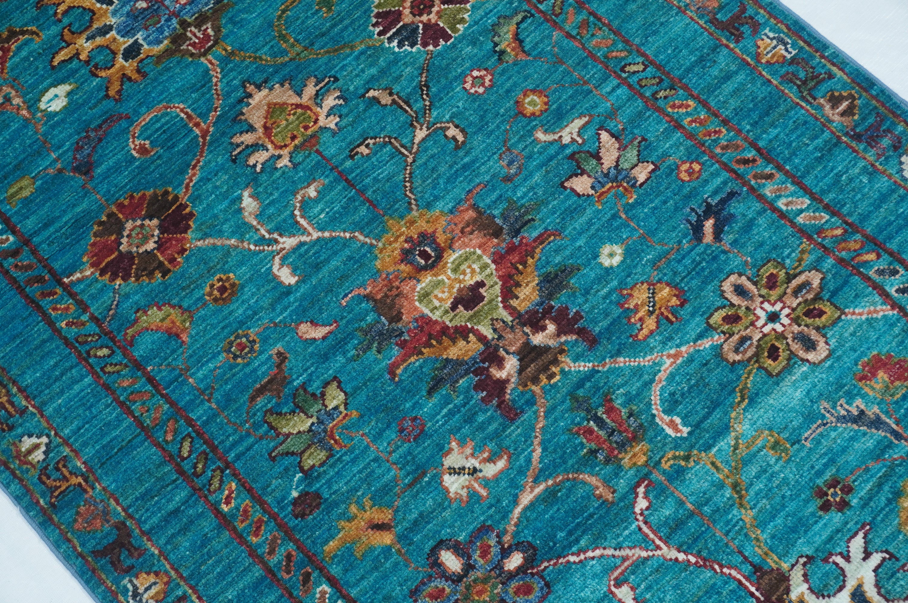 Sultani Aqua Rug PC 54719 - 2.45m X 0.83m
