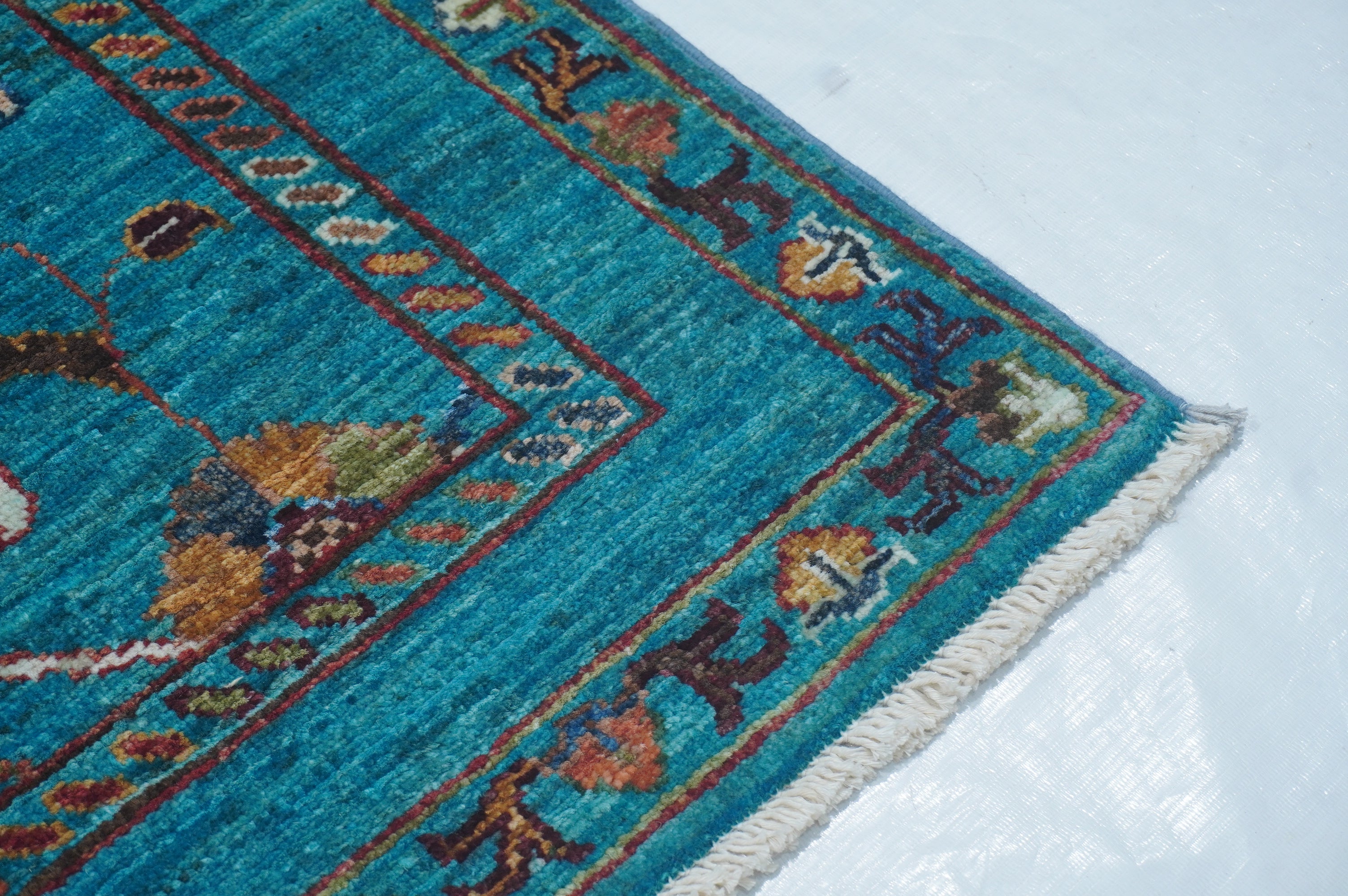 Sultani Aqua Rug PC 54719 - 2.45m X 0.83m