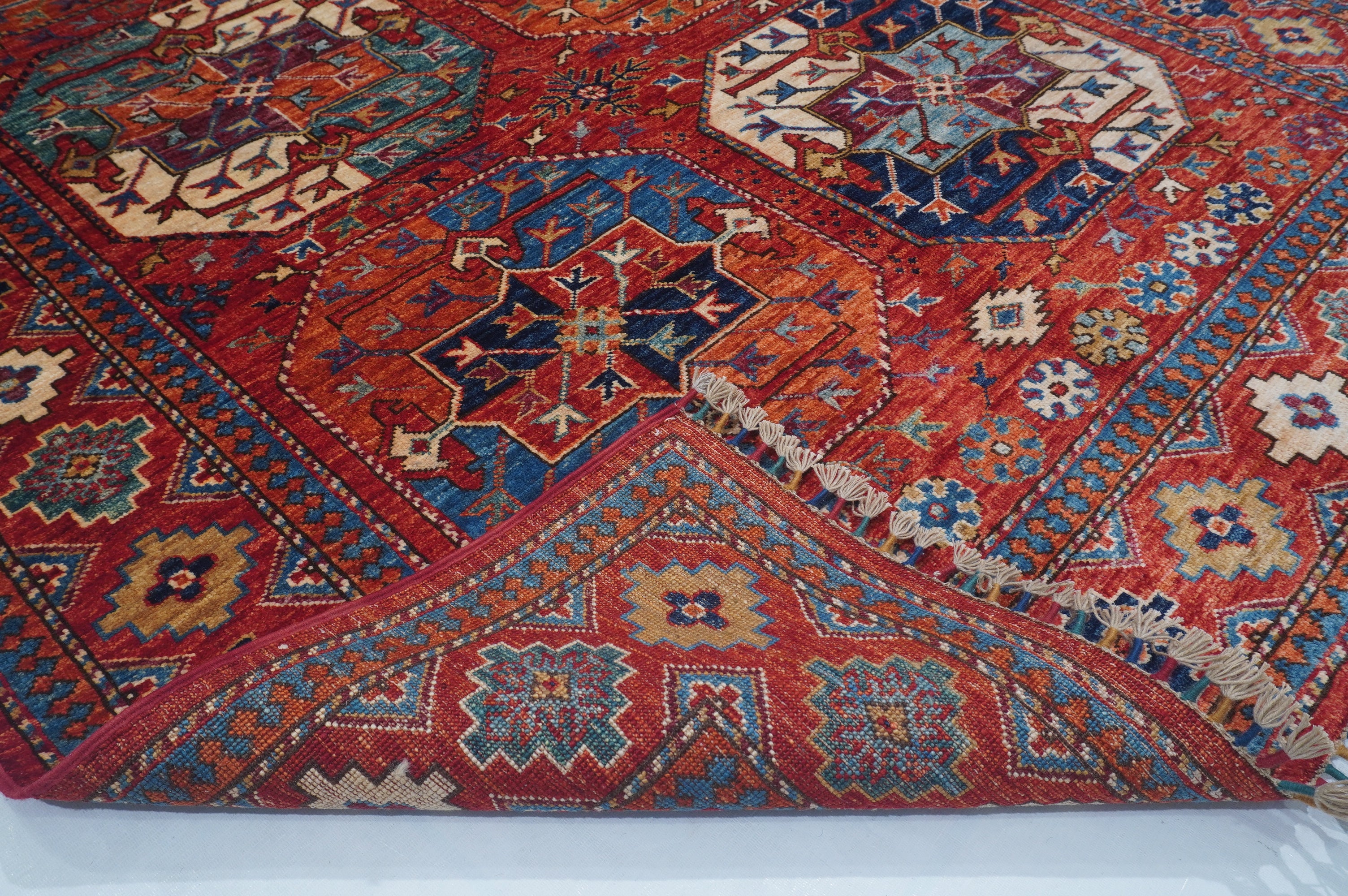 Ersari Red Rug PC 54745 - 2.13m X 1.48m