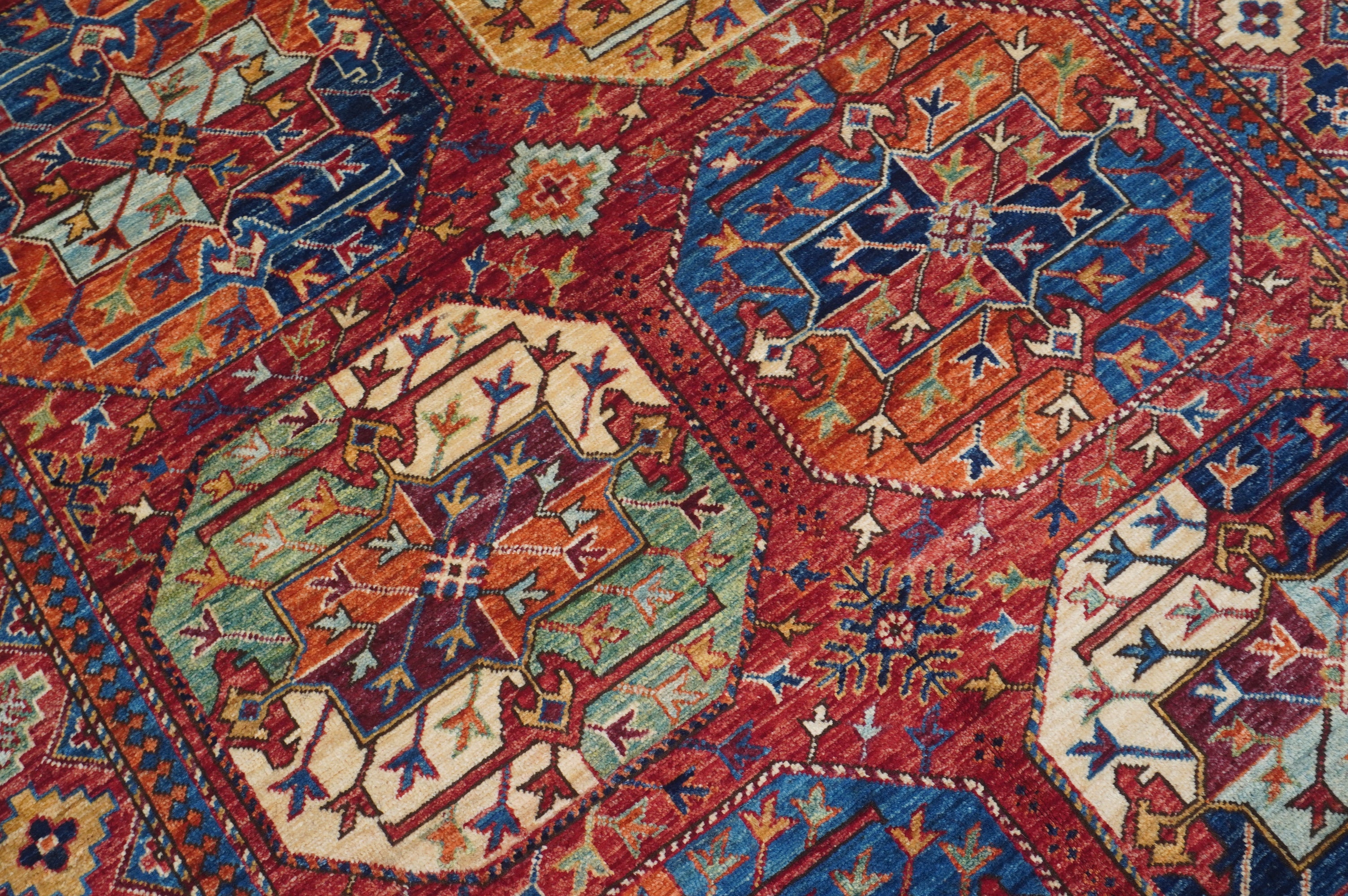 Ersari Red Rug PC 54746 - 2.06m X 1.48m
