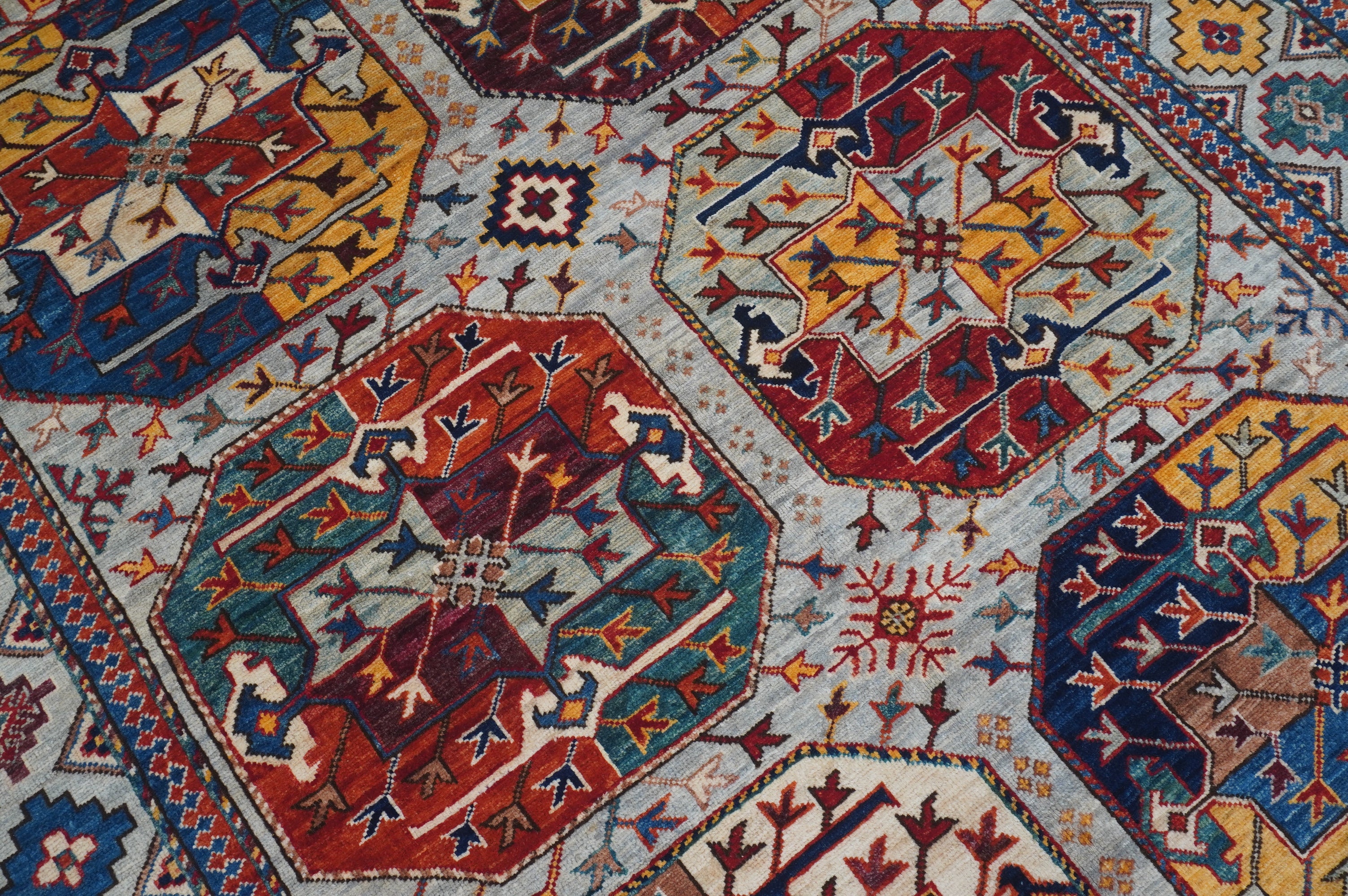 Ersari Grey Rug PC 54747 - 1.48m X 2.04m