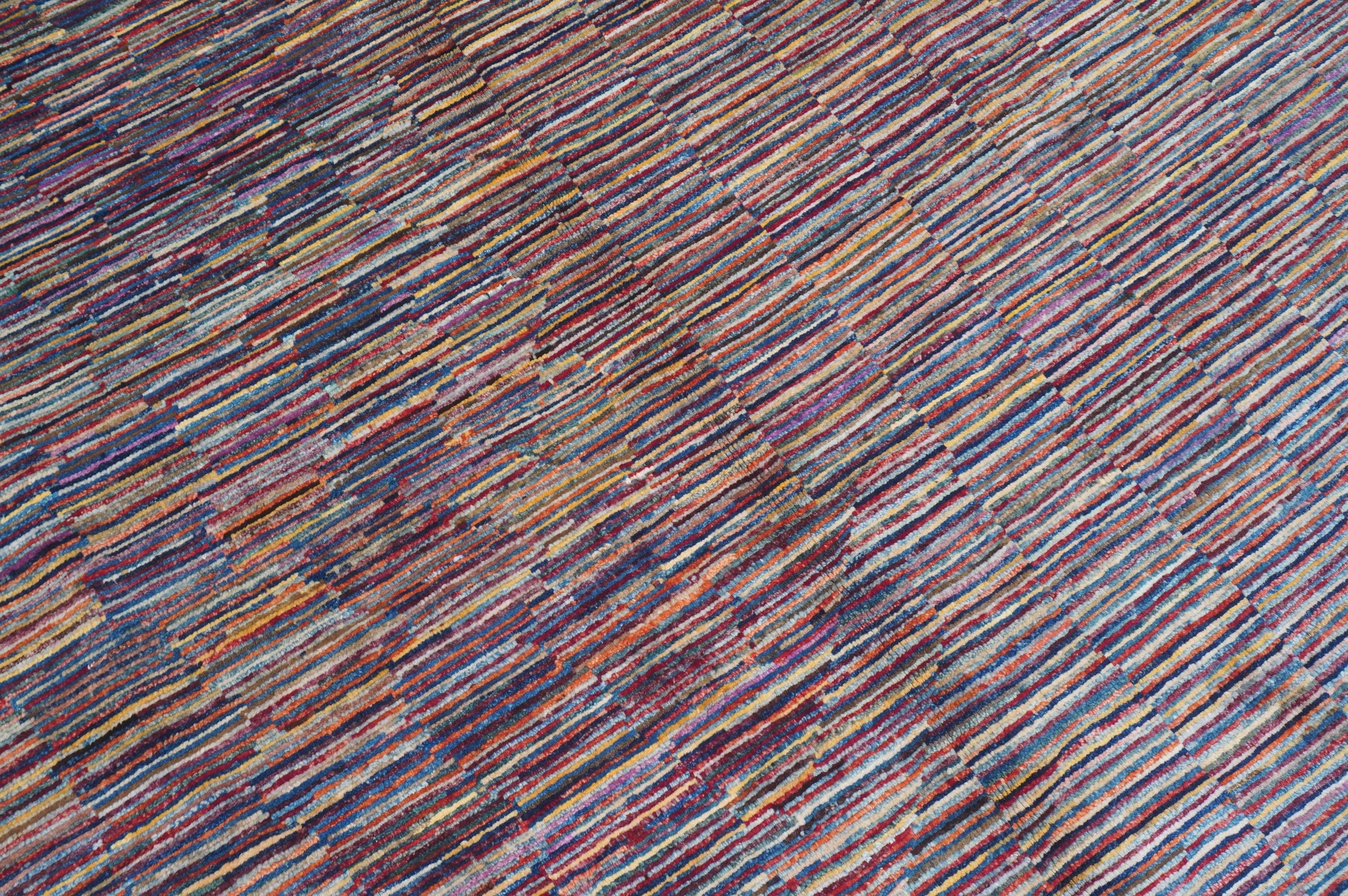 Stripe Gabbeh Multi Rug PC 54760 - 2.36m X 1.58m