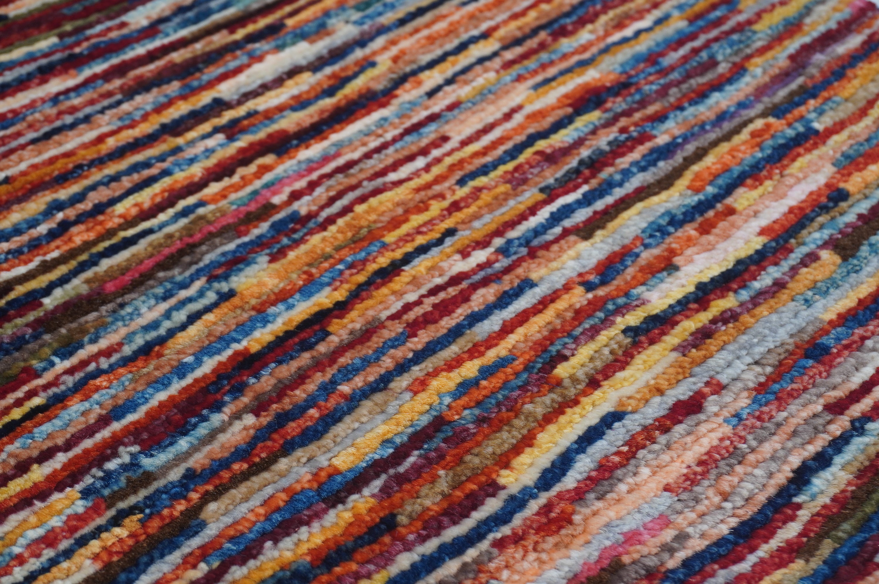 Stripe Gabbeh Multi Rug PC 54776 - 2.85m X 0.69m